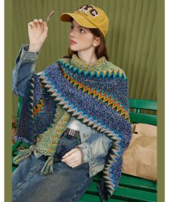 Wool Knitted Scarf Hat Set-M071408