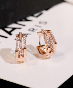 Golden Gilding Earrings-M061615