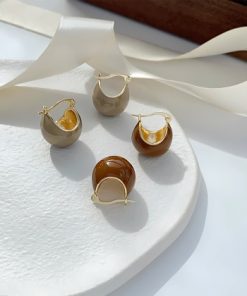 Butterfly Buckle Earrings-M022702