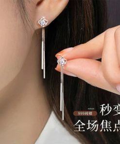 Fashion Square Earrings-M012510