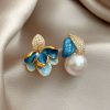 Fashion Letter Earrings-M012508