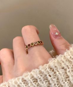 Classic Rhinestone Ring-M062411