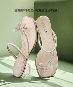 Ladies Simple Slippers-M032510