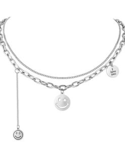 Classic Letter Pearl Necklace-M060102