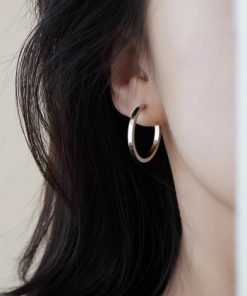Classic Black Earrings-M010111