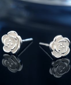 Lock Shaped Earrings-M012005