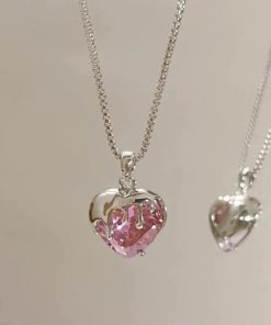Chain Leather Necklace-M052101