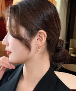 Crystal Pearl Earrings-M010402
