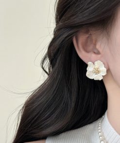 Big Logo Earrings-M030703