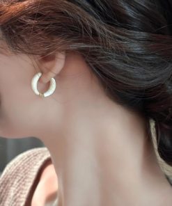 Double Full Stud Earrings-M012801
