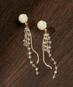 Retro Pearl Stud Earrings-M011507
