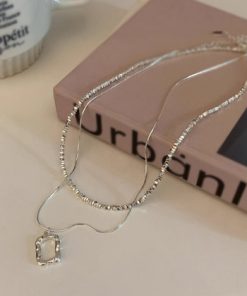 Pearl Long Necklace-M060301