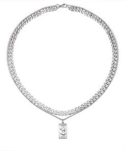 New C Pearl Necklace-M052006