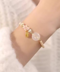 Pearl Crystal Bracelet-M031907