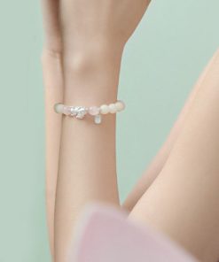 Golden Four Leaf Clover Bracelet-M071002