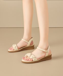 Open Toe Vintage Sandals-M033101