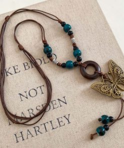 Black Pearl Necklace -M120027