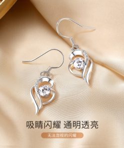 Pearl Letter Earrings-M011206